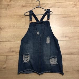Jean Overall Dress